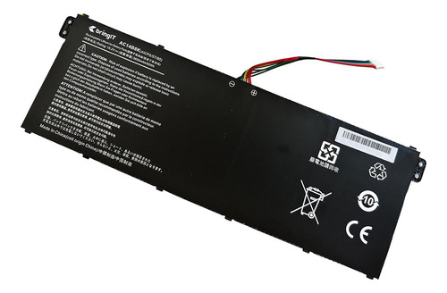 Bateria De Notebook Acer Aspire Es1-572-53gn 15.2v 2200mah Bateria Preta
