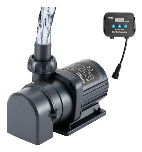 Hygger 800gph Bomba De Agua Sumergible Silenciosa Y Externa 