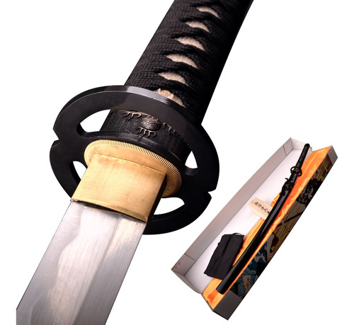 Imagen 1 de 8 de Katana Sable Samurai Kensei Musashi Be Templada Filo Extremo