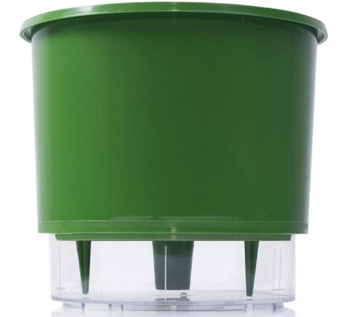 Vaso Raiz Auto Irrigável Grande Verde Esc Plantar Temperos