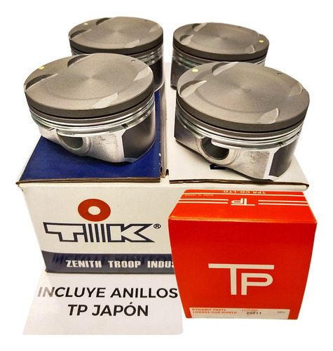 Set Piston Std Hyundai Elantra 1.6 2011-2016 G4fg 16v