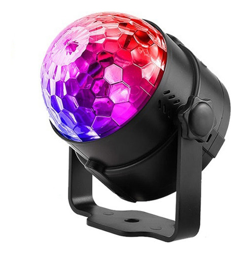 Media Bola Rgb Movimiento Base 220v Universo Binario