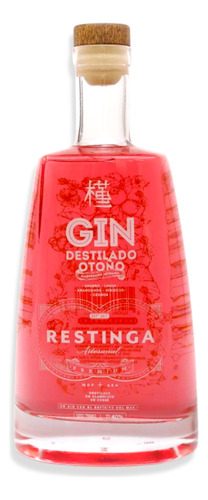 Gin Destilado Restinga Otoño Artesanal Craft Spirit 700ml