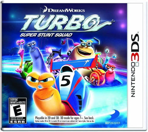 Turbo Super Stunt Squad Nintendo 3ds Mídia Física Usado