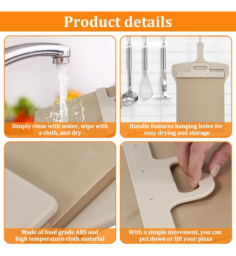 Pizza Peel Pala Con Asa, The Pizza Peel That Transfers Pizza