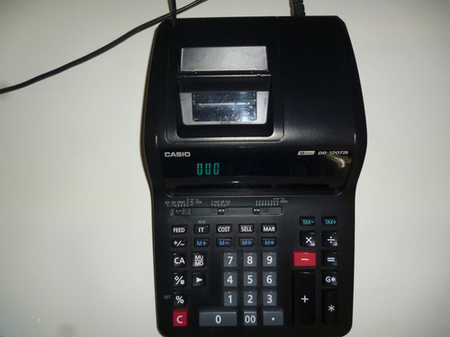 Sumadora Calculadora Casio Modelo Dr-120 Tm 12 Dijitos