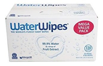Toallitas Humedas Water Wipes Para Bebes 12 Paquetes De 60 U