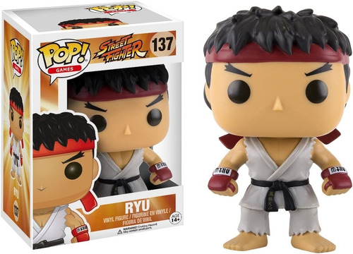 Ryu Street Fighter Funko Pop Videojuego