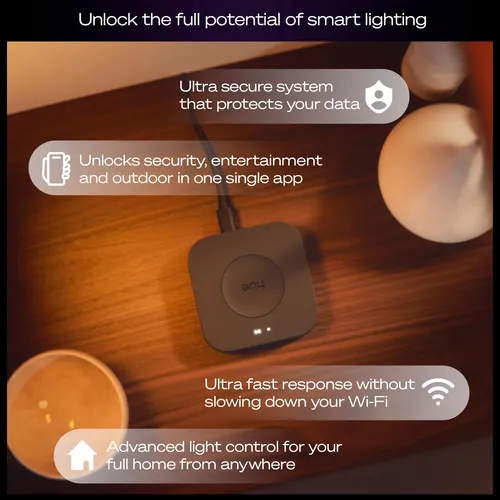 Hub De Iluminação Inteligente Philips Hue Bridge Pro Sem Fio