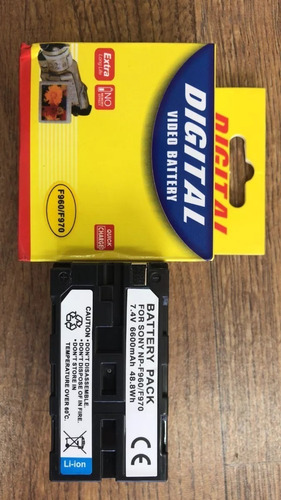 Imagem 2 de 4 de 2bateria Np-f970 Para Iluminadores De Led (nfe) F970 970