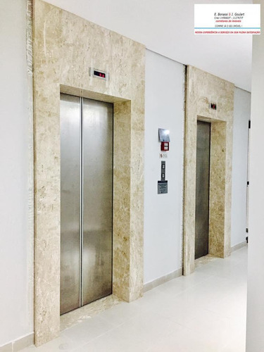 Studio Campo Belo, 28 Metros, Semi Mobiliado, 1 Vaga De Garagem - 464
