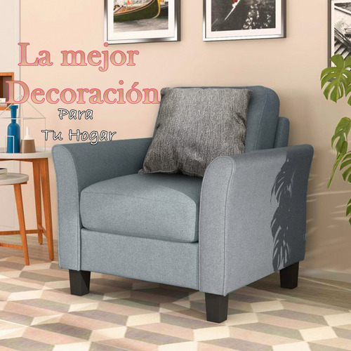Cojín Para Sala Decorativo Microgel Con Cierre Resistente