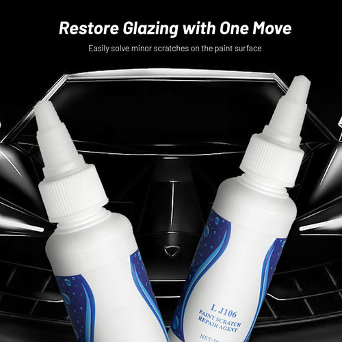 Kit De Cera Para Pulir Arañazos De Coches, Esponja, Crema, C