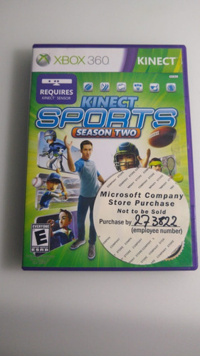Kinect Sports 2da Temporada Xbox 360 Lenny Star Games