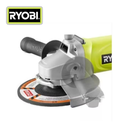 Esmeril, Pulidora, Lijadora 7 Pulgadas 10 Amp. Ryobi