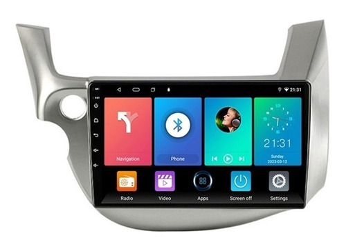 Estéreo Honda Fit 2009-2013 Android Carplay Bluetooth 4+64g