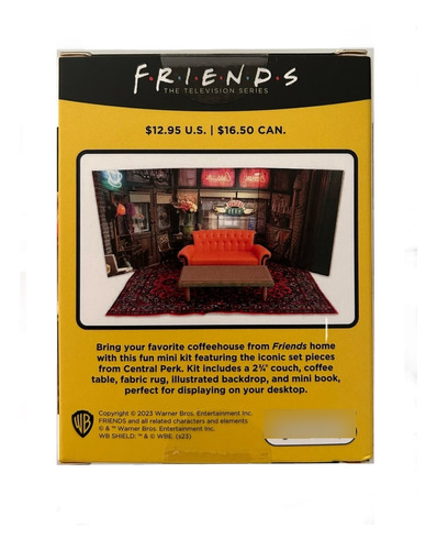 Mini Escenario Serie Friends Central Perk Importado
