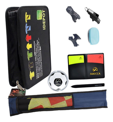 Bolsa De Accesorios Para Árbitro De Fútbol, Juego De