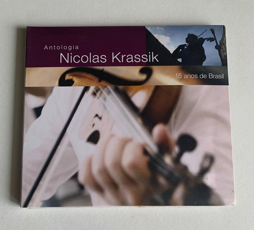 Cd Nicolas Krassik  Antologia 15 Anos De Brasil 2017 Lacrado