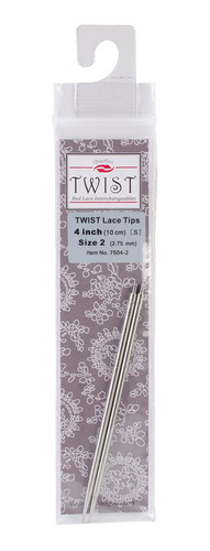 Twist Encaje Rojo Mini Punta Intercambiabl -size Mm