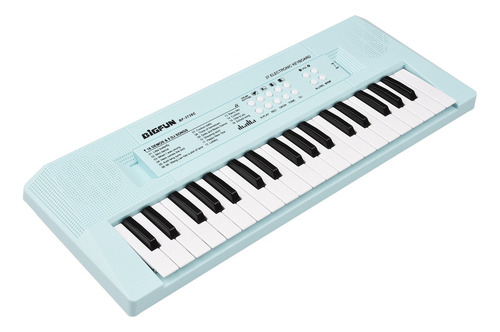 Teclado Electrónico Piano Keyboard S Blue Piano Para Niños