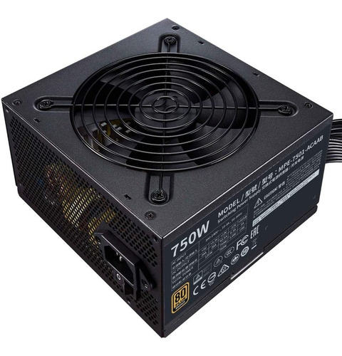 Fuente De Poder 750w Cooler Master 80 Plus Bronze Pc Gamer