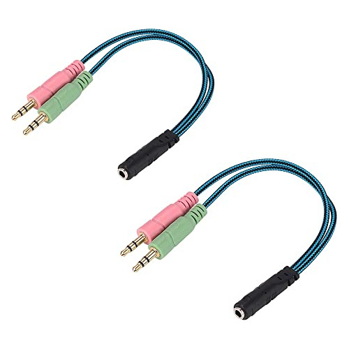 Cable Divisor De Auriculares Para Cualquier Computadora Port