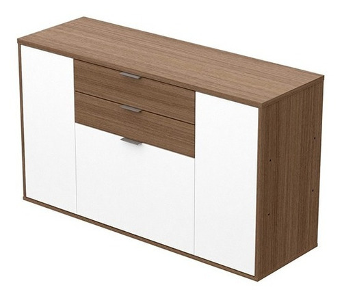 Vajillero Geek Milenial Living Comedor Mosconi Color Carv. Mezzo-blanco