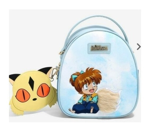 Bolso Licenciado Shippou Y Monedero Kirara Inuyasha