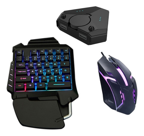 Controlador For Pubg Juego Teclado Ratón Kit Convertidor Az