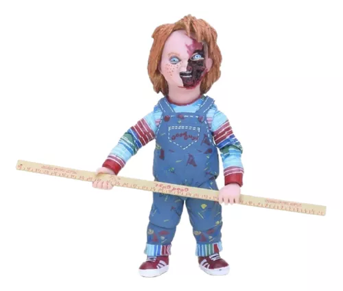  Figura de acción de Chucky en escala, 4 pulgadas, marca NECA :  Juguetes y Juegos