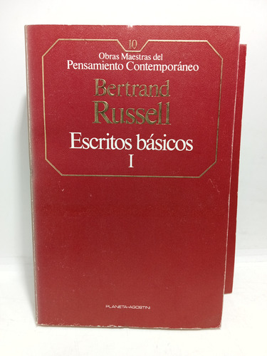 Escritos Básicos 1 Y 2 - Bertrand Russell - Planeta - 1985