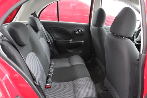 Nissan March Connect Motor 1.6 Modelo 2021 Rojo 5 Puertas