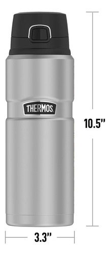 Termo Harry Potter Voldemort Acero Inoxidable Gris