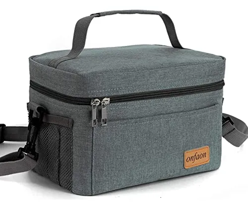 comprar Bolsa De Almuerzo Para Hombres Y Mujeres, Lonchera Aislante 