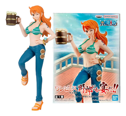 Nami Banpresto 100% Original One Piece - It's A Banquet!