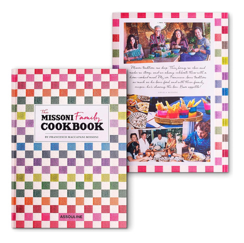 Livro The Missoni Family Cookbook By Francesco Maccapani Missoni