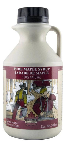 Jarabe Puro Maple Heritage Yamaska 500ml Amber Rich Taste