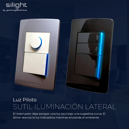 Apagador Escalera Luz Piloto 1 Punto 1 Modulo | Pininfarina Color Blanco