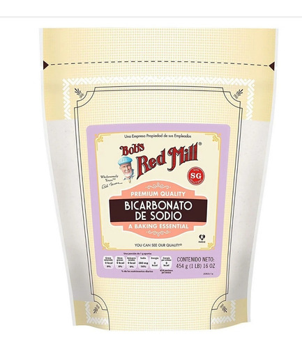  Bob´s Red Mill Bicarbonato De Sodio 454 Gr Sin Gluten