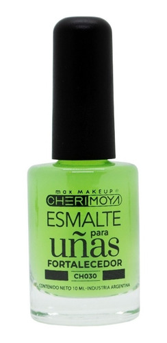 Cherimoya Esmalte Para Uñas Fortalecedor Manicuria Pedicuria