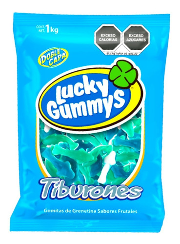 Lucky Gummys Tiburones 1kg