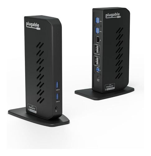 Dock Plugable Ud-6950z Usb 3.0 Usb-c Para Doble Pantalla 4k