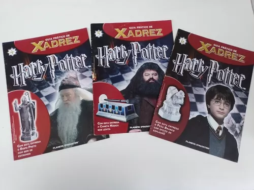 Revista Guia Prático De Xadrez Harry Potter 10 Unidades Q127