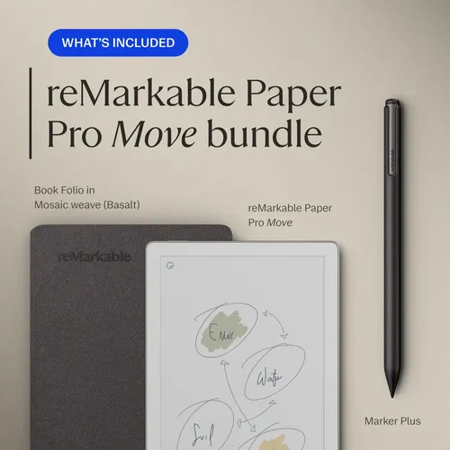 Tablet Remarkable Paper Pro Move 7.3 Color, Marker Plus | MercadoLivre