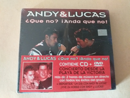 Cd + Dvd Andy & Lucas/  ¿qué No? Anda Que No