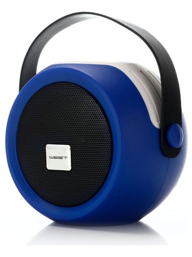 Parlante Bluetooth Inalámbrico Portátil West T6 Sd Colores