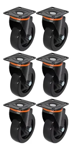 Juego De 6 Ruedas Rojas Para Holden Y Ford - Estilo Oz - Nuevas