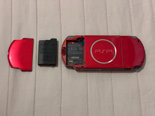 Playstation Portable Psp Super Slim Color Rojo