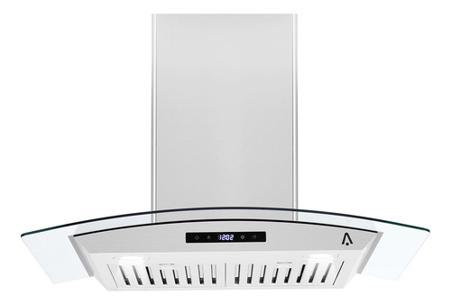 Garveetech Campana Extractora De Pared De 30 Pulgadas Vidrio